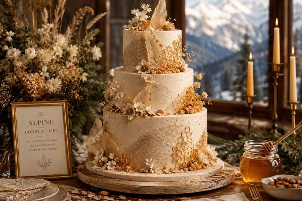 Wedding Cake flavor honey Attelier Alpine