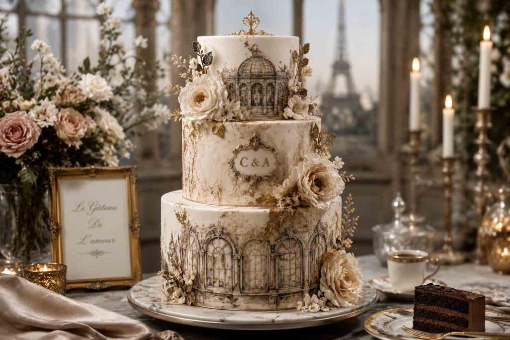 wedding cake flavor Parisian