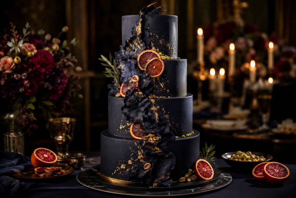 wedding cake flavor The Midnight Velvet