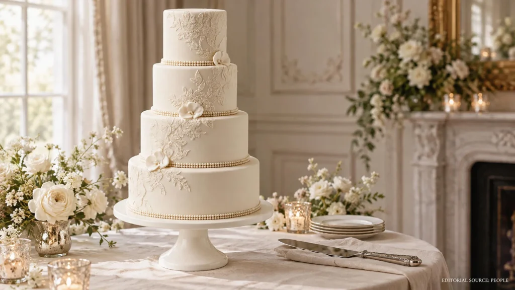 why does tall wedding cake become famous?