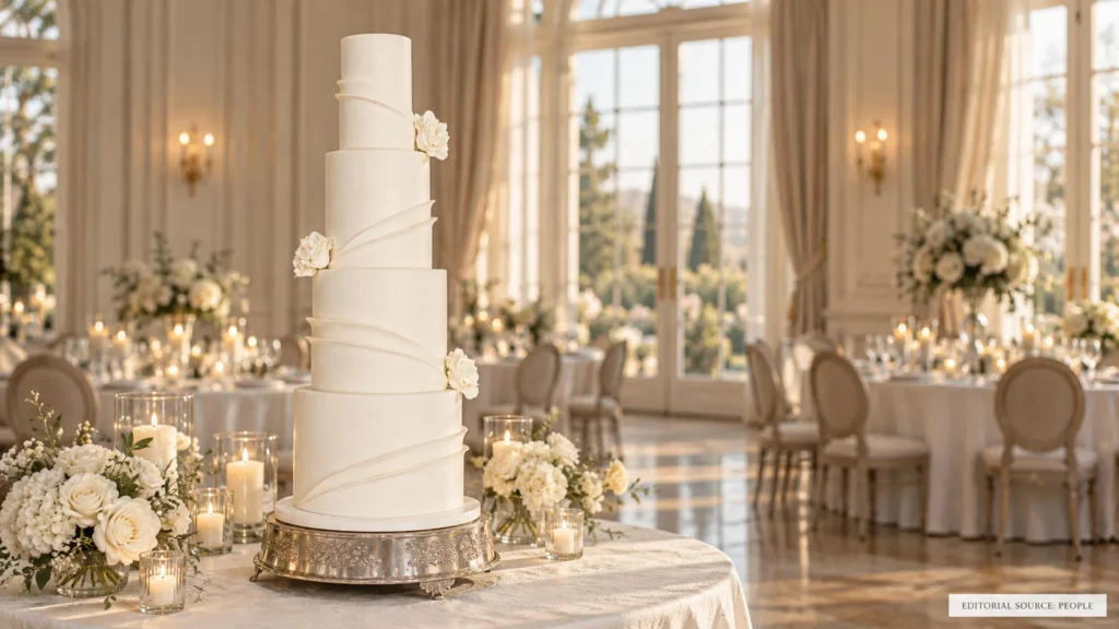 tall wedding cakes Los Angeles