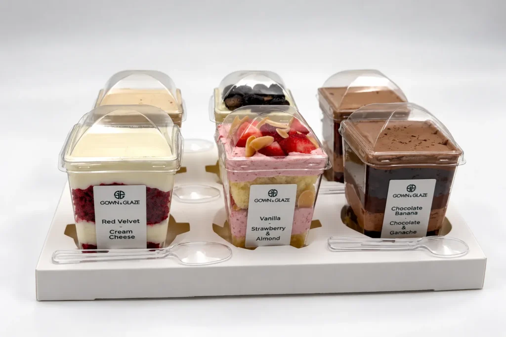 Wedding Cake Tasting Sepcial Boxes in Southern California